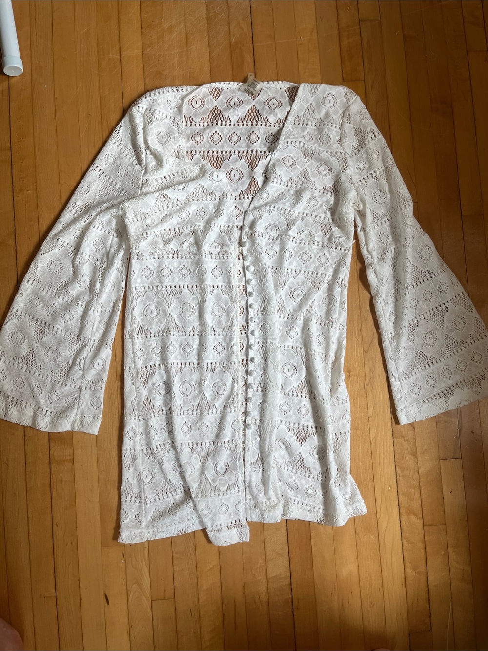 Lulu’s Crochet Swim Coverup
